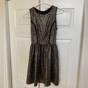 Gorgeous Sparkling Gold and Black Dress XS. Lord and Taylor Design Lab